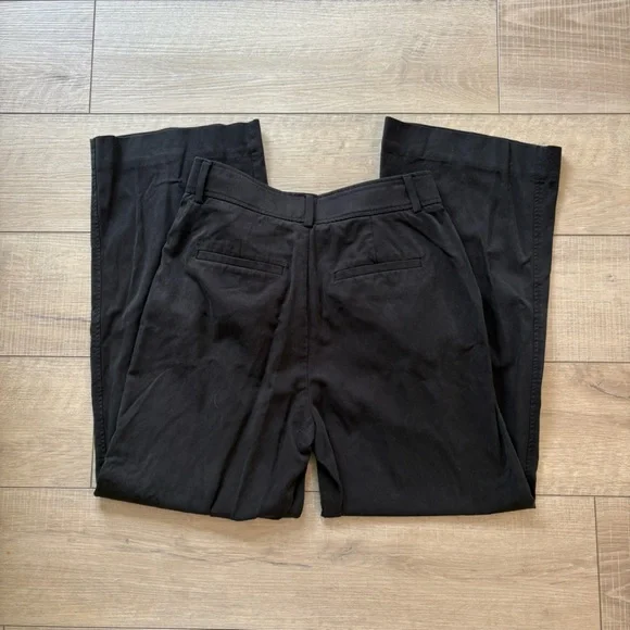 Everlane Black Wide-Leg Trouser Women's Pants - Picture 9 of 9